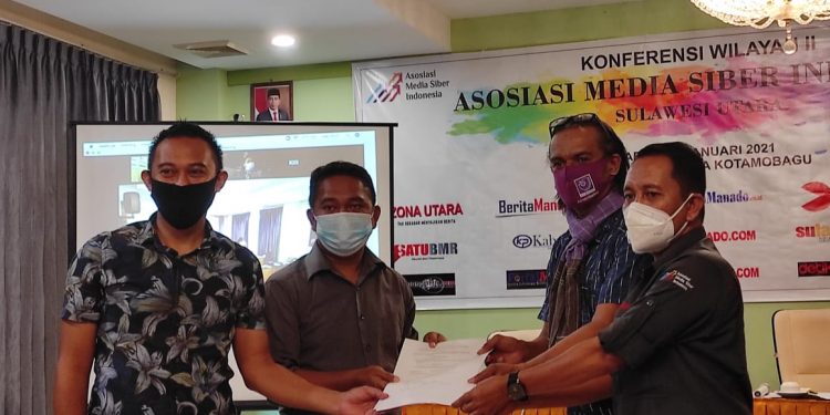 Agustinus Hari – Supardi Bado Kembali Pimpin AMSI Sulut Periode 2021-2023