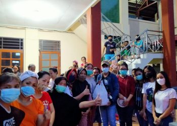 BEM Pertanian Unsrat Manado Bantu Korban Bencana