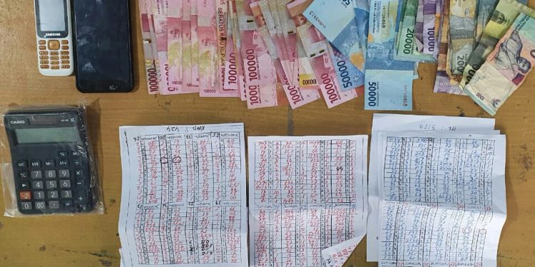 Lagi Polisi Amankan Judi Togel di Bitung