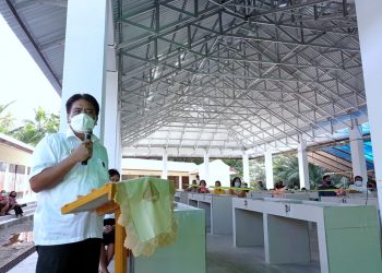 Bupati Jabes Ezar Gaghana Meresmikan Pasar Rakyat Kampung Laine