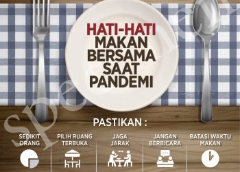Kampanye Anti Covid-19: Hati-hati Makan Bersama