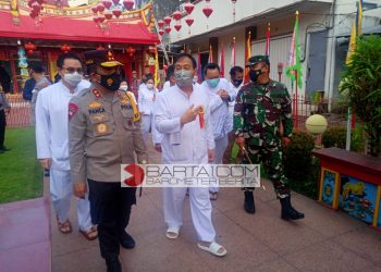 Perayaan Imlek 2572 di Manado dengan Protokol Covid-19