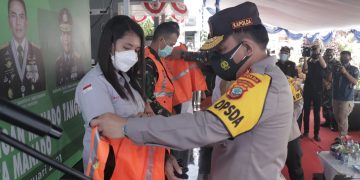 Launching Lingkungan Manado Tangguh, Ini Pesan Kapolda Sulut