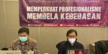 Kongres XI AJI Digelar Virtual, Lapjab Manan-Revo Diterima