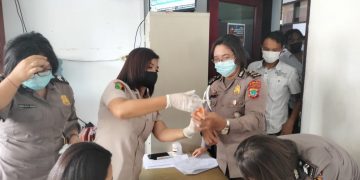Personel Propam Polda Sulut Mendadak Tes Narkoba