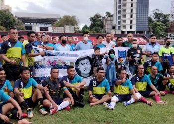 Laga Segitiga Sulut United, Jurnalis dan Persma All Star Mengenang Almarhum Vendi Lera