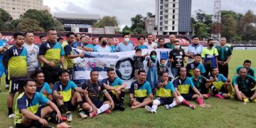 Laga Segitiga Sulut United, Jurnalis dan Persma All Star Mengenang Almarhum Vendi Lera