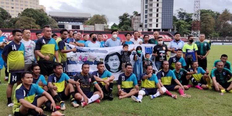 Laga Segitiga Sulut United, Jurnalis dan Persma All Star Mengenang Almarhum Vendi Lera