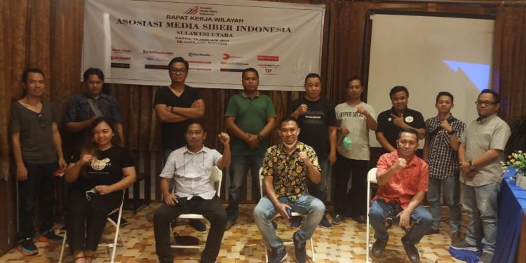 Sekjen Lantik Virtual, Pengurus AMSI Sulut Periode 2021-2024 Siapkan Sejumlah Program