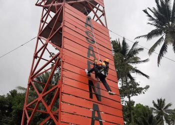 Basarnas Manado Gelar Lomba Vertical Rescue