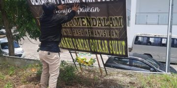 GPS Kecewa Karangan Bunga Dukacita Bagi Fraksi Golkar Dibuang, Sekwan Janji Bertindak