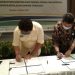 Pemkab Sangihe Teken Nota Kesepahaman Perlindungan Tenaga Kerja