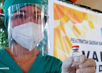 Sudah Jalani Dua Tahapan Vaksinasi, Bupati Gaghana Imbau Masyarakat Jangan Takut Vaksin