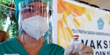 Sudah Jalani Dua Tahapan Vaksinasi, Bupati Gaghana Imbau Masyarakat Jangan Takut Vaksin