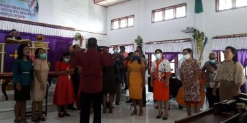 Camat Tampan’Amma Sosialisasikan Prokes Covid-19 dengan Musik