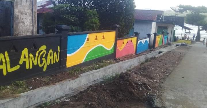 Desa Dapalan ‘Disulap’ Bagaikan Lintasan Pelangi