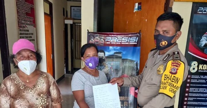 Bhabinkamtibmas Polsek Gemeh Berhasil Damaikan 2 Warga Taturan