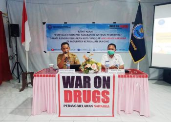 Sekda Sangihe Tegaskan ASN Beri Andil dalam Perang Melawan Narkoba