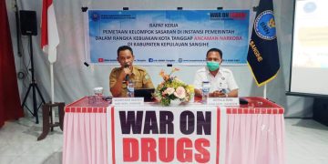 Sekda Sangihe Tegaskan ASN Beri Andil dalam Perang Melawan Narkoba