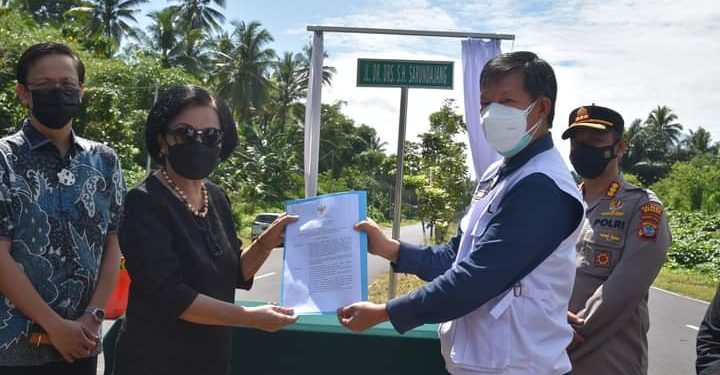 Ring Road Dua Berganti Jalan SH Sarundajang, GSVL: Bentuk Penghargaan