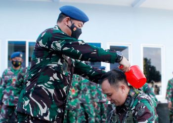 Kenaikan Pangkat Personel Lanud Sam Ratulangi Manado