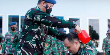 Kenaikan Pangkat Personel Lanud Sam Ratulangi Manado