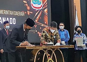 Pemerintah Kota Manado menerima LHP BPK RI dengan opini wajar tanpa pengecualian