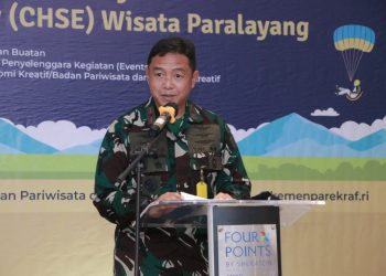 40 Peserta ikut Simulasi Wisata Dirgantara Paralayang di Sulut