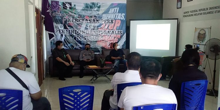 Diskusi Publik AJI Manado Jelang Hari Kebebasan Pers Sedunia