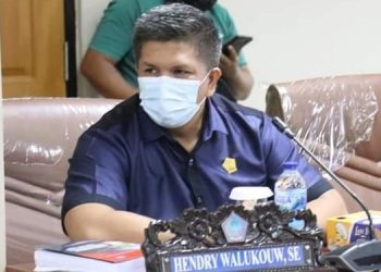 Anggota DPRD Sulut, dan Juga Fraksi Demokrat Hendry Walukow