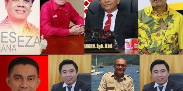 Figur-figur yang diprediksi akan mewarnai Pilkada Sangihe 2024. (foto: istimewa)