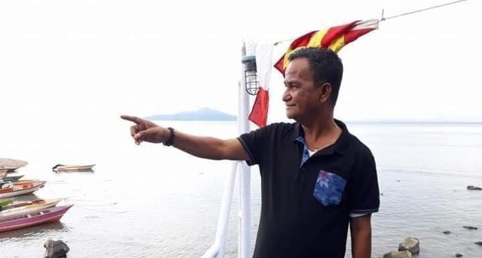 Mendiang Helmud Hontong semasa hidup