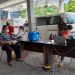 Pelaksanaan vaksinasi yang dilakukan Pemkot Manado. (foto: Humas Pemkot Manado)