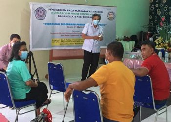 Program Pengabdian Masyarakat yang dijalankan Prodi Fisika FMIPA Unsrat di GBI Bailang