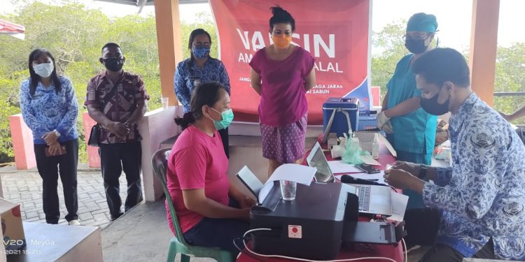 Warga Sibarsel Sangat Antusias Untuk Divaksin