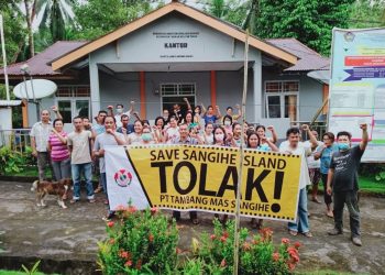 Gugatan Masyarakat Sangihe Terhadap IUP OP PT. TMS Resmi Terdaftar