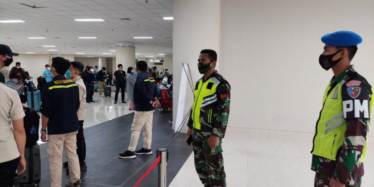 Kabar Baik Pelaku Perjalanan Lewati Gerbang Kedatangan Sulut