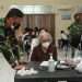 Vaksinasi di RS TNI AU Samrat Manado Ramah Bagi Opa-Oma