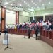 Persemayaman Alm. Winsulangi Salindeho di DPRD Sulut (Foto Meikel Barta1.com)