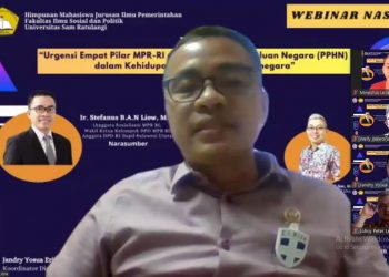 Himaju Ilmu Pemerintahan Fisipol Unsrat Bahas Urgensi Empat Pilar