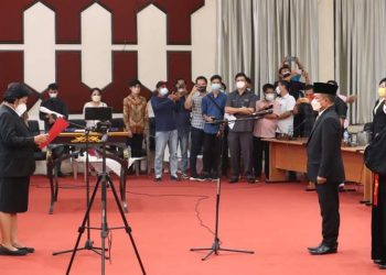 Harapan Wali Kota Ketika Dolvie Angkouw Ditetapkan Anggota DPRD Manado