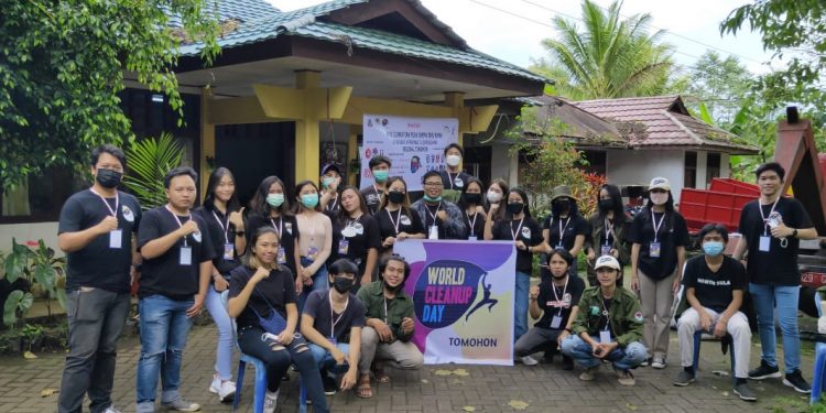 212 Relawan dan 687,2 Kg Sampah Terkumpul dari WCD Kota Tomohon