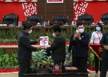 RAPBD Perubahan 2021 Disetujui DPRD Sulut