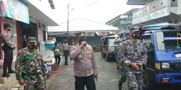 Polsek Sibar Sarankan 6M Untuk Protokol Kesehatan