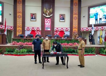 RKT DPRD Sulut 2022 Diparipurnakan