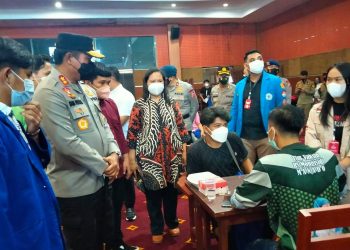 BEMNUS Gelar Vaksinasi,  Alelo: Vaksin Kedua Bisa Kuliah Luring