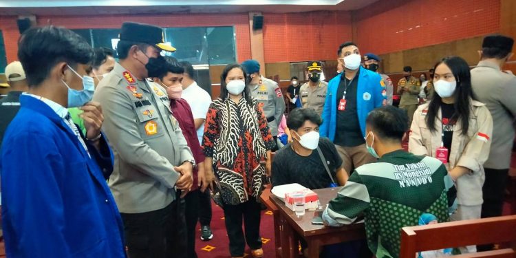 BEMNUS Gelar Vaksinasi,  Alelo: Vaksin Kedua Bisa Kuliah Luring