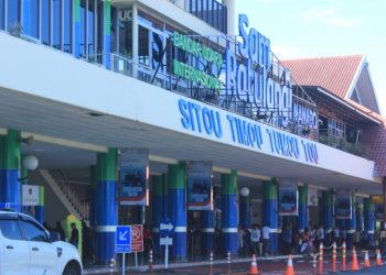 Bandara Sam Ratulangi di Sulut. (foto: barta1)