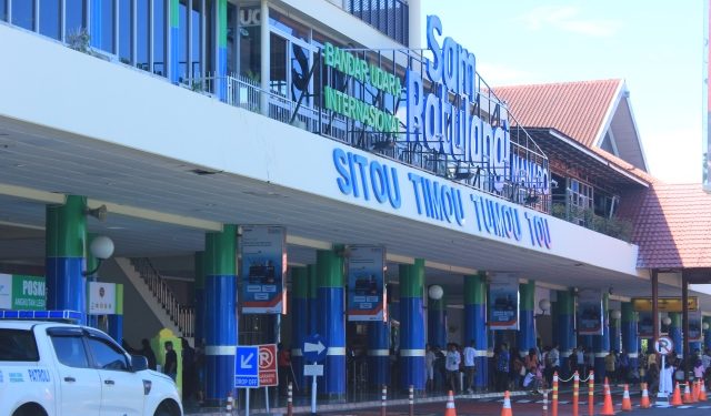 Bandara Sam Ratulangi di Sulut. (foto: barta1)