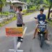 Polres Sangihe Razia Penegakan Prokes, Kedapatan Tak Pakai Masker Diberi Teguran